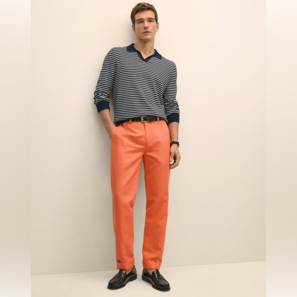 Brooks Brothers Peach Chinos Lightweight Khakis - Picture 1 of 5